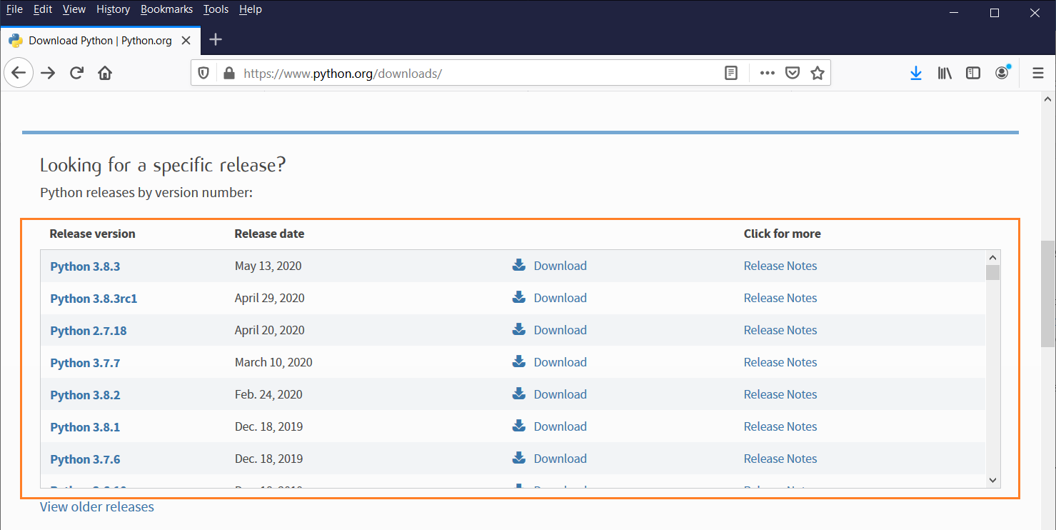 Python installation process on Windows