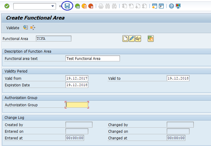SAP FICO Functional Area