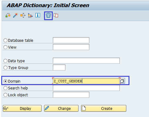 Delete Domain Process