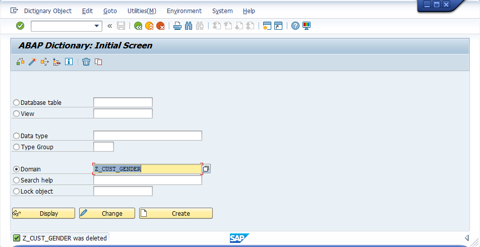 Delete Domain Process