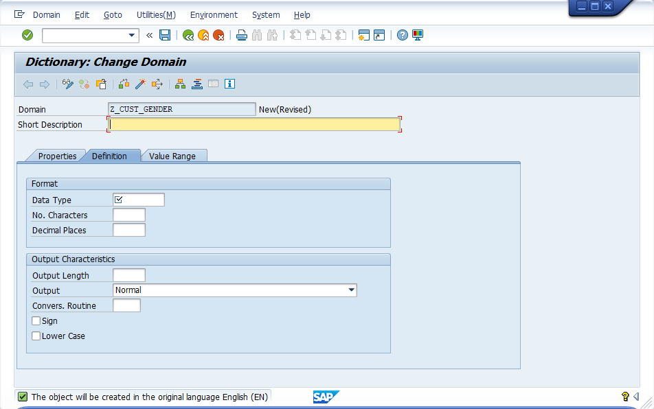 Create Domain Process