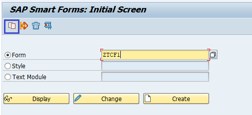 Creating Smart Form example