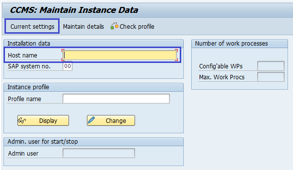 sid and instance