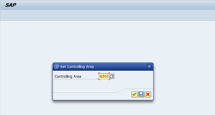 Cost center groups