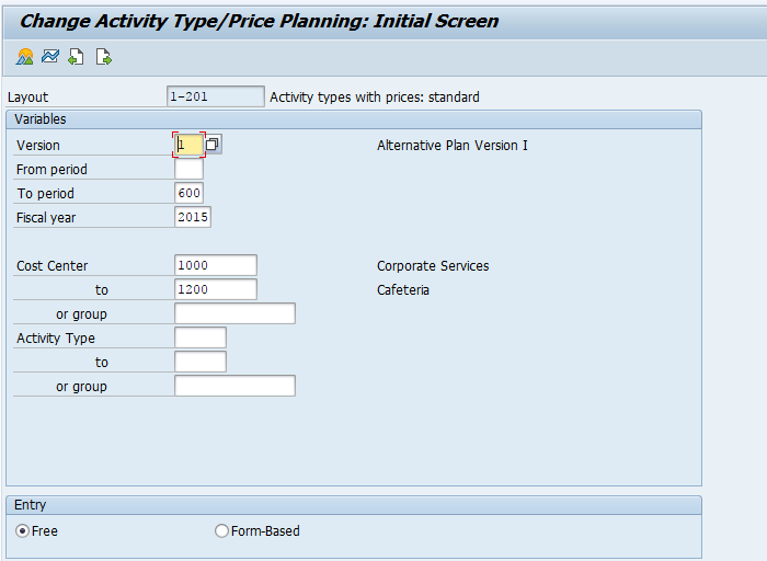 Product costing