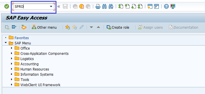 Assign Country to Check Calculation Procedure