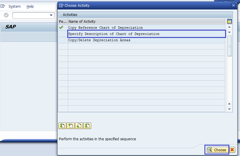 Copy Reference Chart of Depreciation or Depreciation Areas