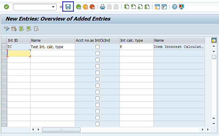 Interest Calculation Types