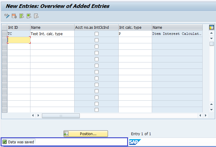 Interest Calculation Types