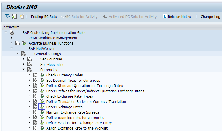 Exchange Rates