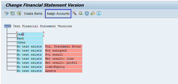 Financial Statement Version