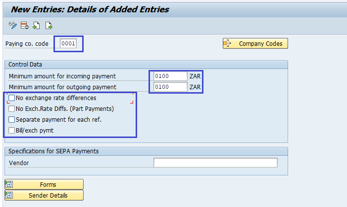 Automatic Payment Program