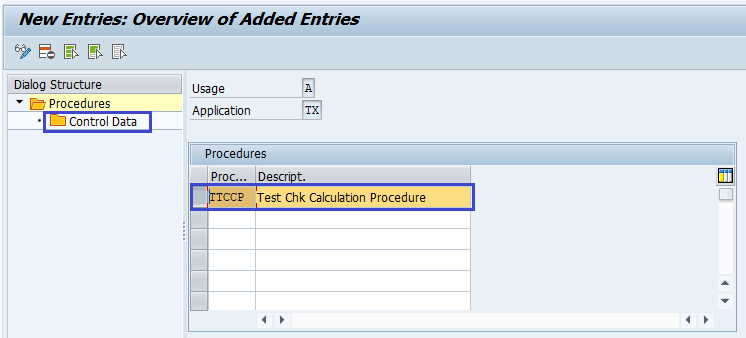 Check Calculation Procedure