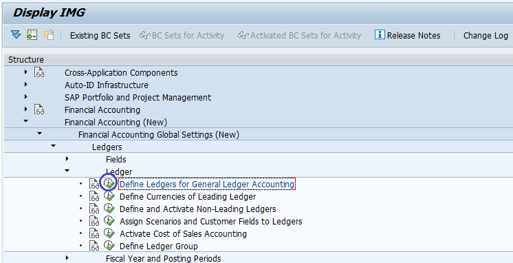 Ledger for General Ledger Accounts