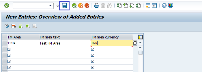 Financial Management Area