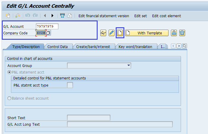 General Ledger Account