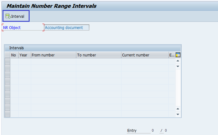 Document Number Ranges