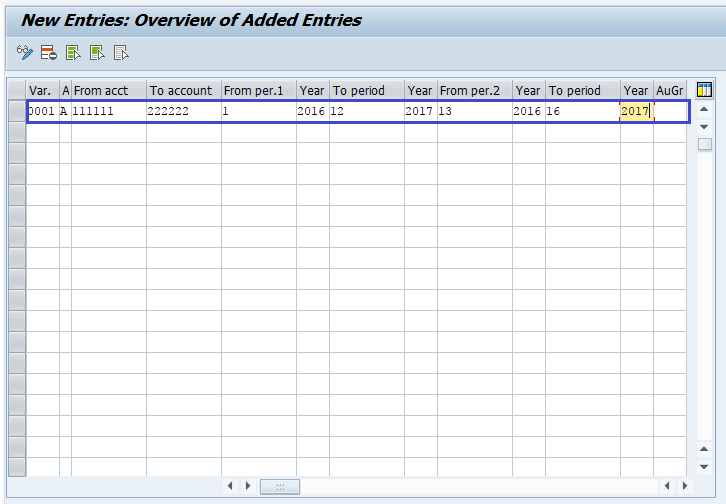 Opening and Closing Posting periods