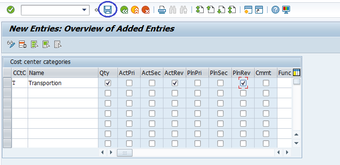 Post to Cost Center