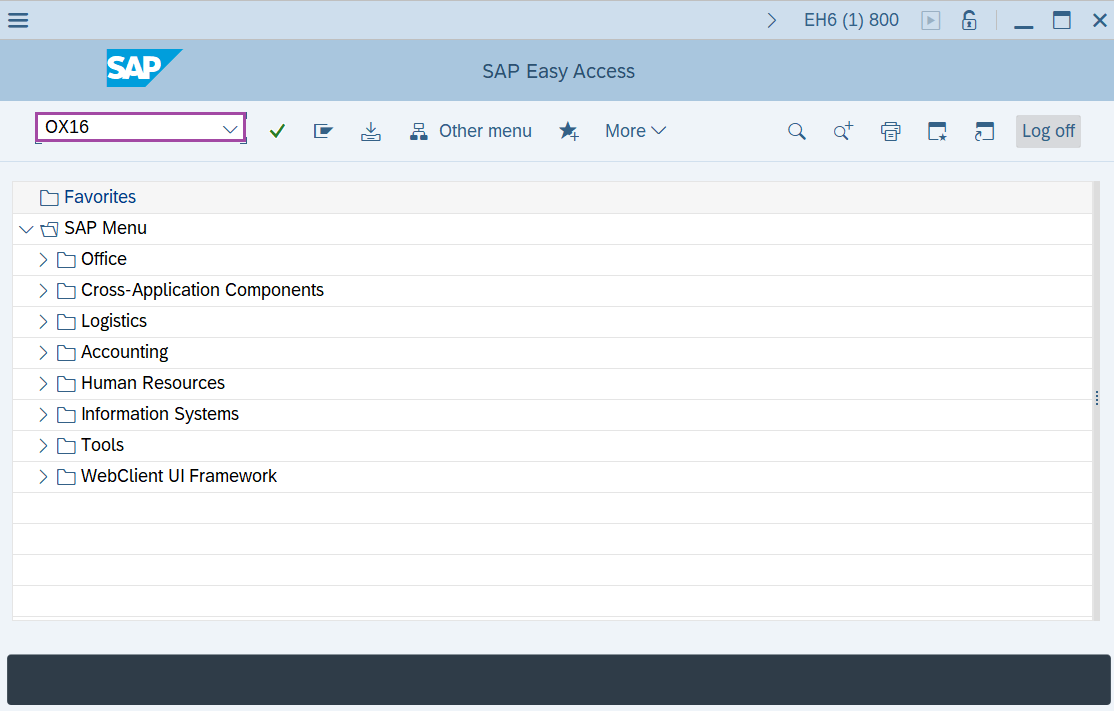 Assign company code to company
