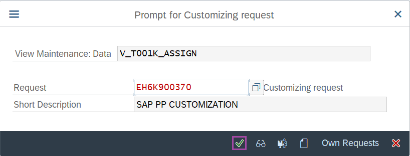 Assign plant to company code