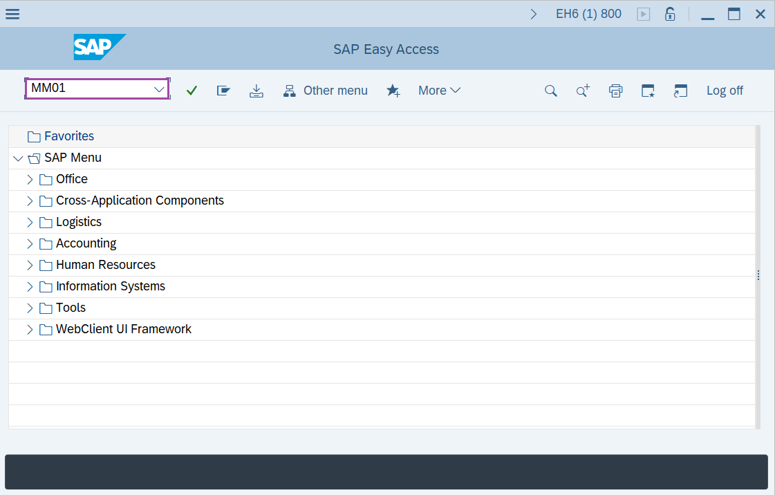 Create Material Master