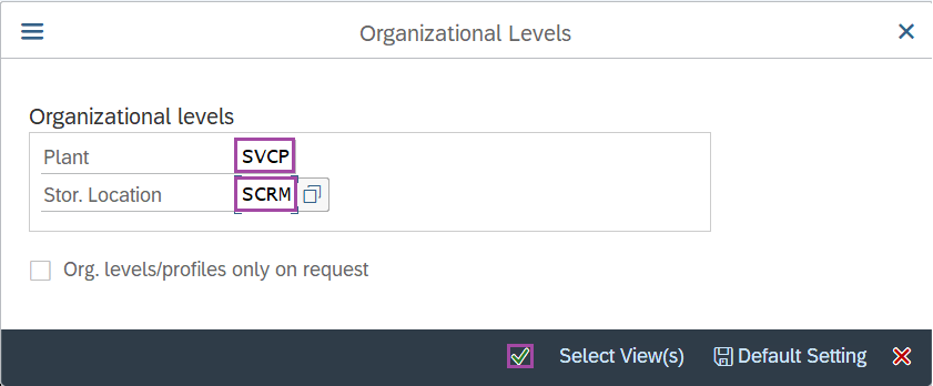 Create Material Master