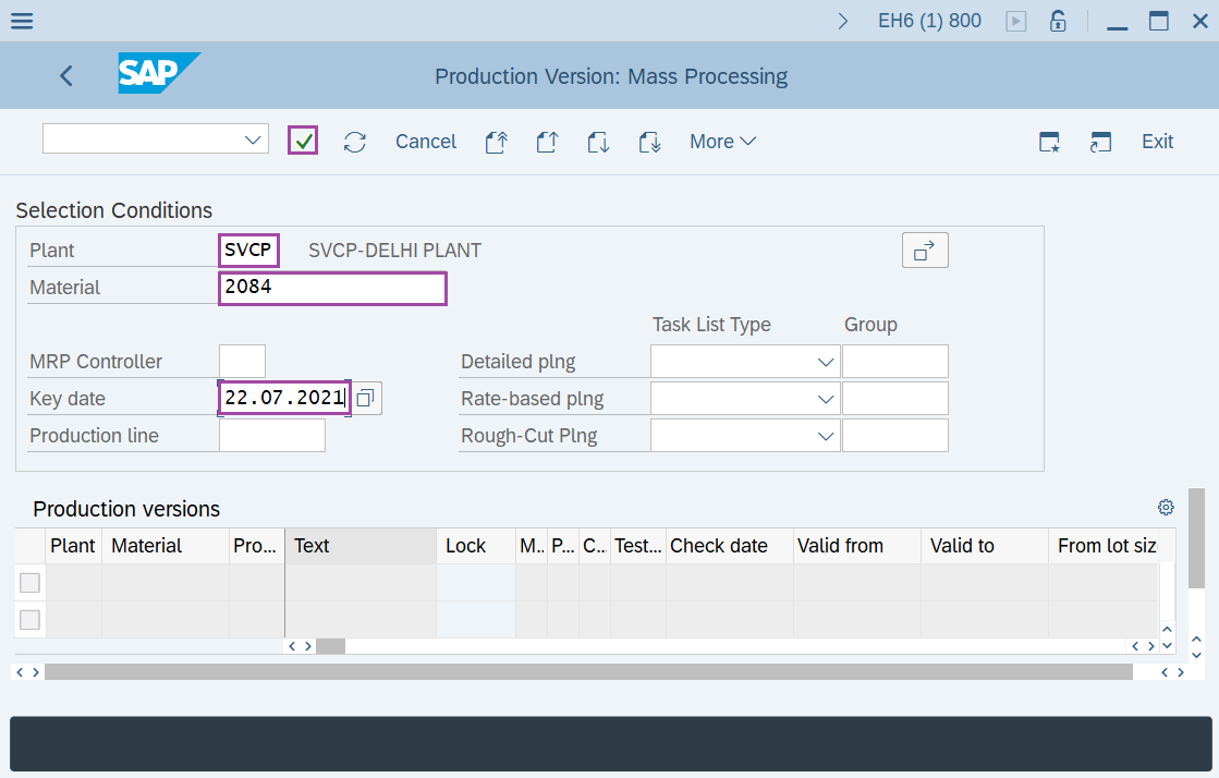 Create production version