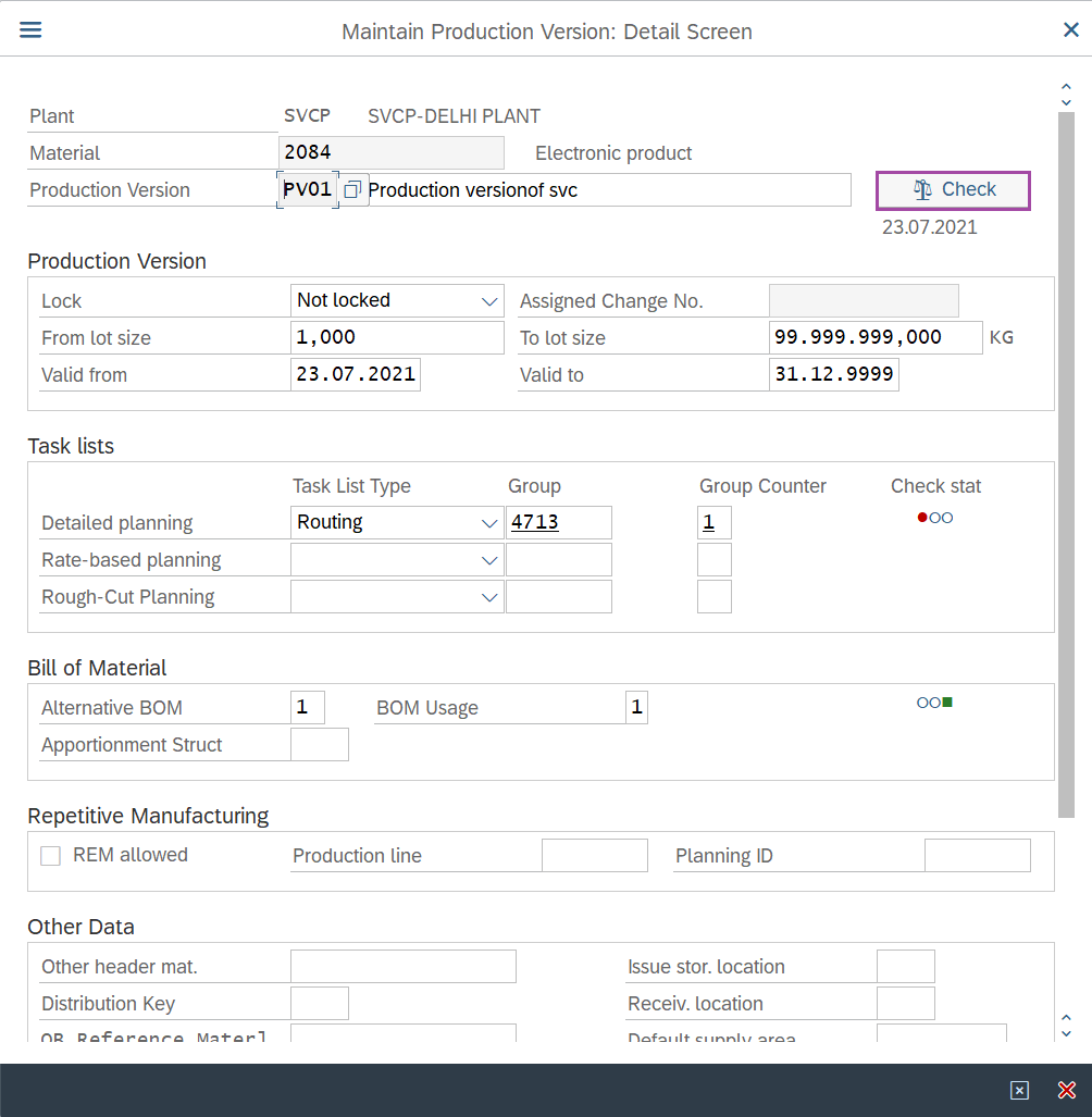 Create production version