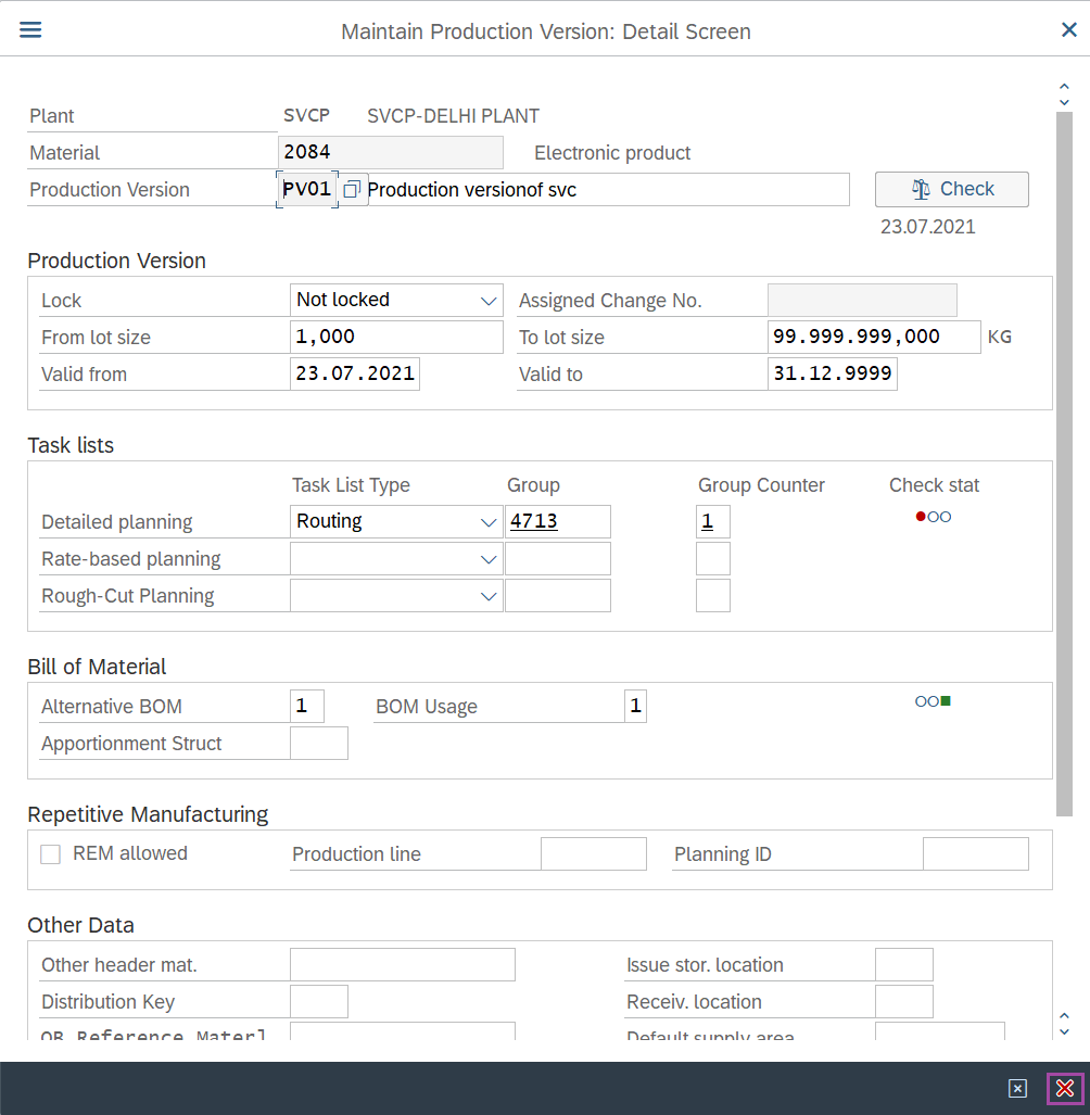 Create production version