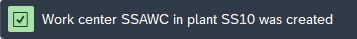 Create Work Center