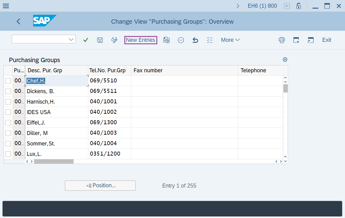 Define Purchasing Group
