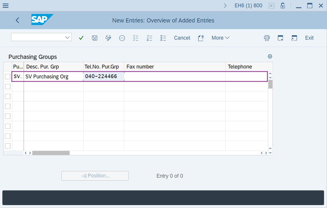 Define Purchasing Group