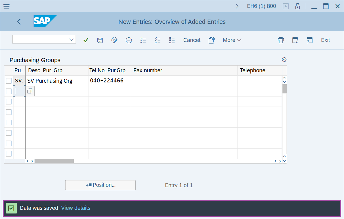Define Purchasing Group