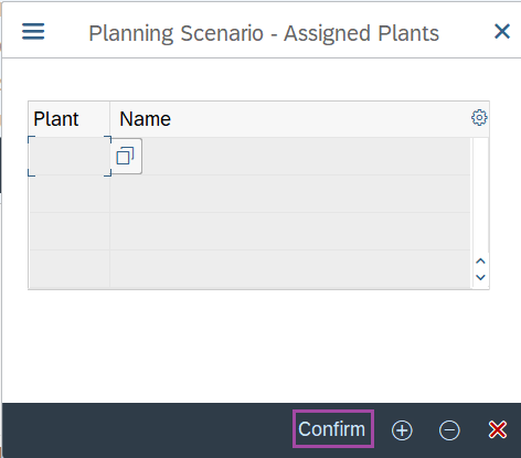 How to Create Planning Scenario