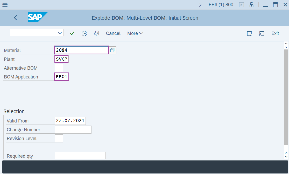 How to Display summarized multi level BOM