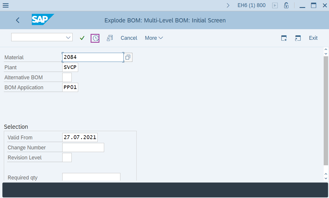 How to Display summarized multi level BOM