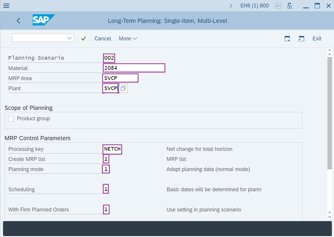 How to Run Long Term Planning