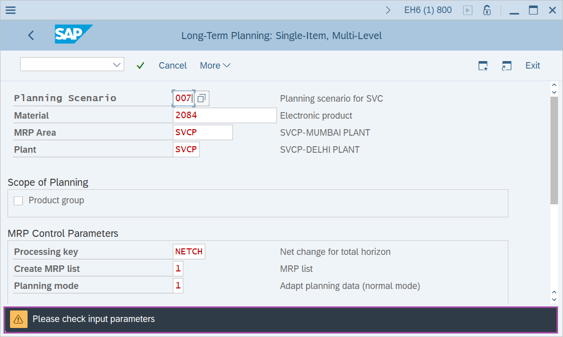 How to Run Long Term Planning