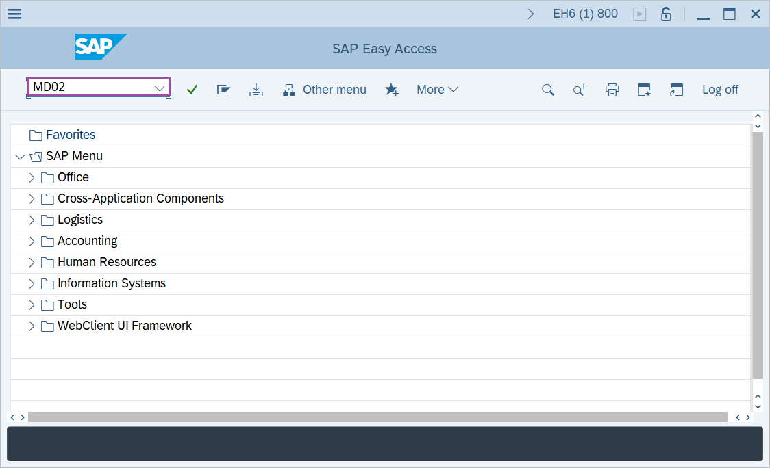 How to run MRP for single material
