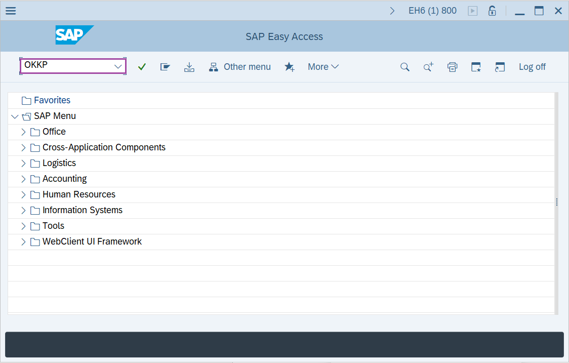 Maintain controlling area