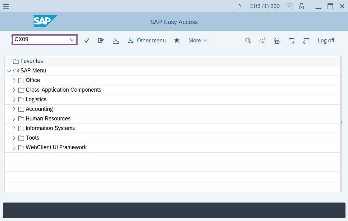 Maintain storage location