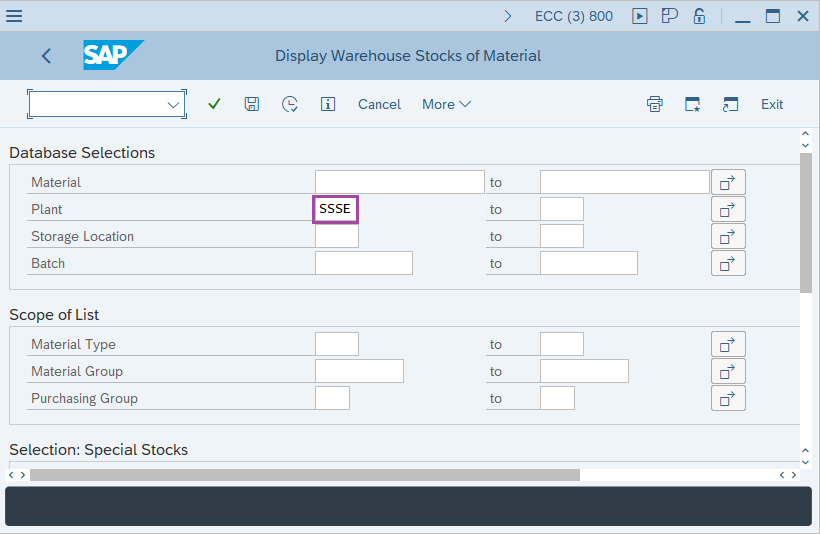Stock of Multiple Materials
