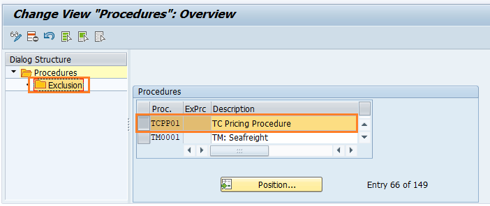 Condition Exclusion Group