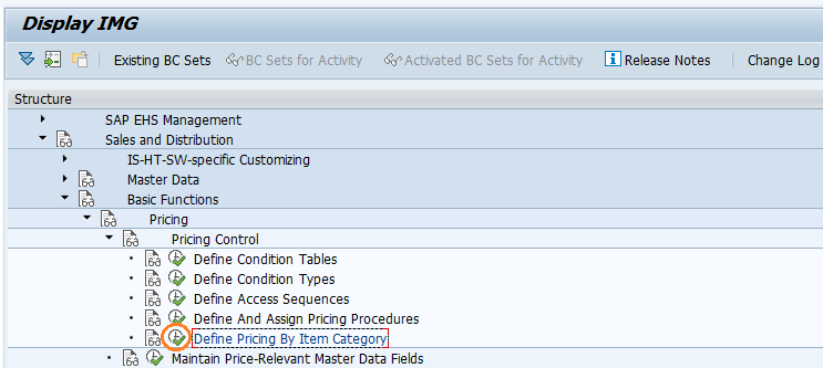 Determine Pricing by Item Category