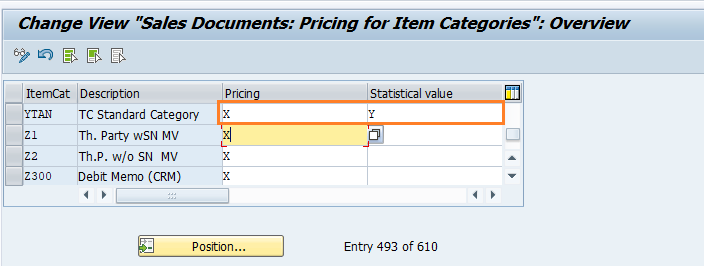 Determine Pricing by Item Category