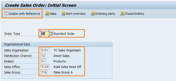 Create Sales Order