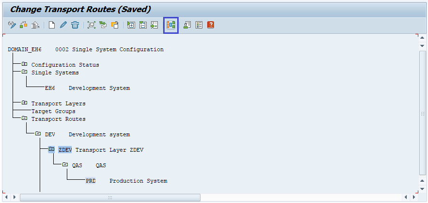 Configuring Transport Routes